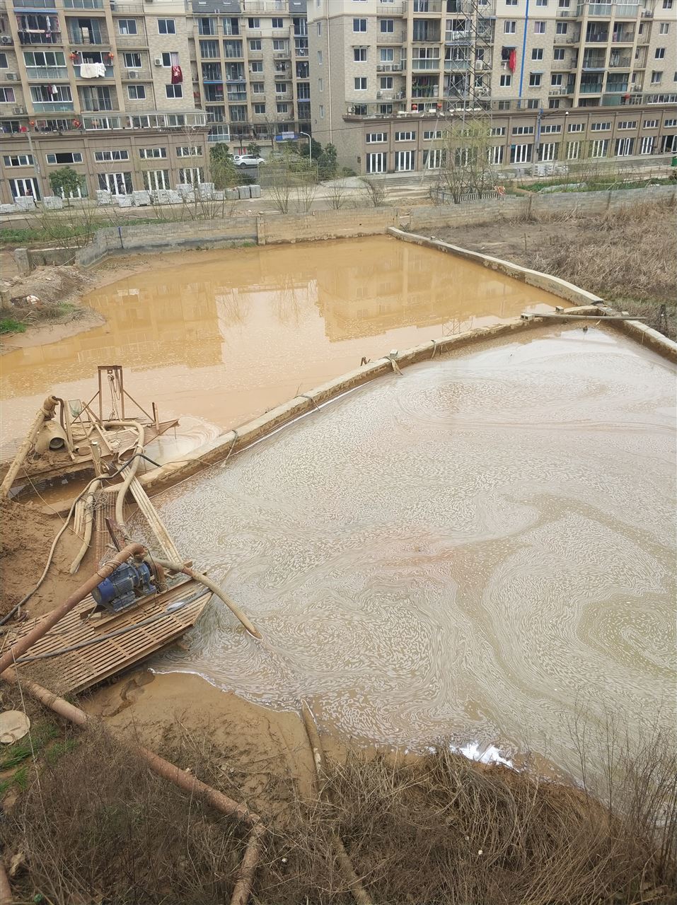 普定沉淀池淤泥清理-厂区废水池淤泥清淤
